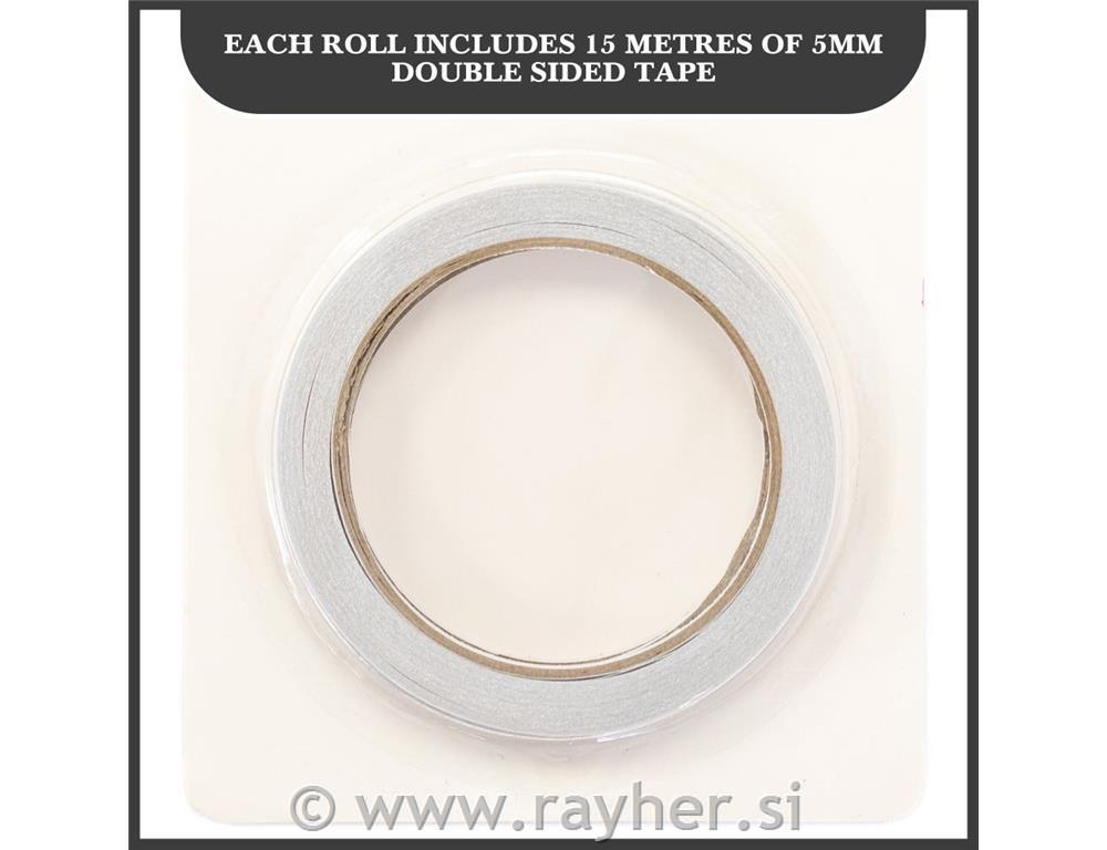 Obojestranki lepilni trak, Violet Studios, set 3