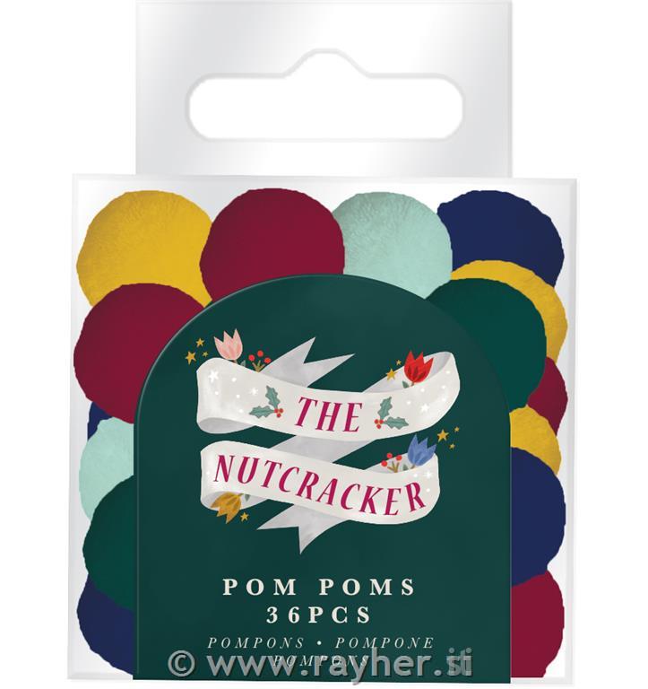Pom Poms - 36pk - The Nutcracker