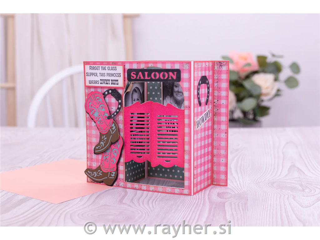 Rezalne šablone Wild west