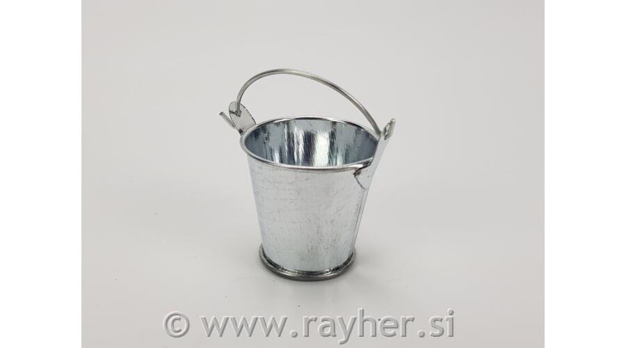 Mini kovinsko vedro, 3.5cm