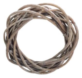 Wreath of willow, vintage, 20cm x 4,5cm,