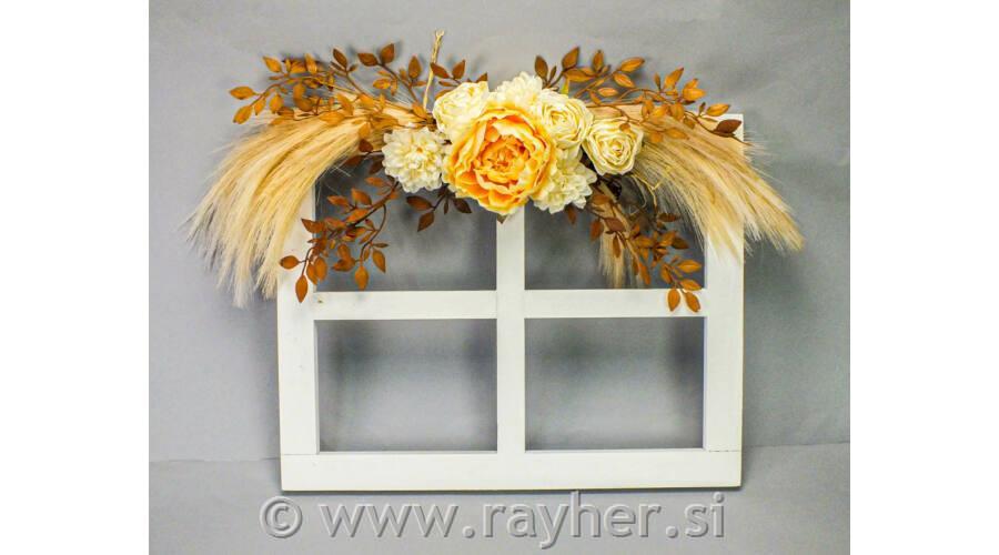 Lesen okvir, okno, belo, 51x41cm