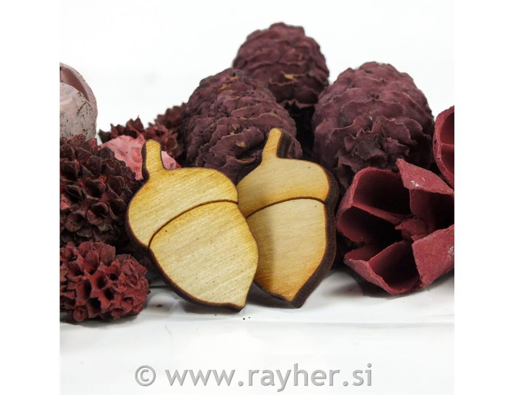 Paket za dekoracijo, rdeči toni