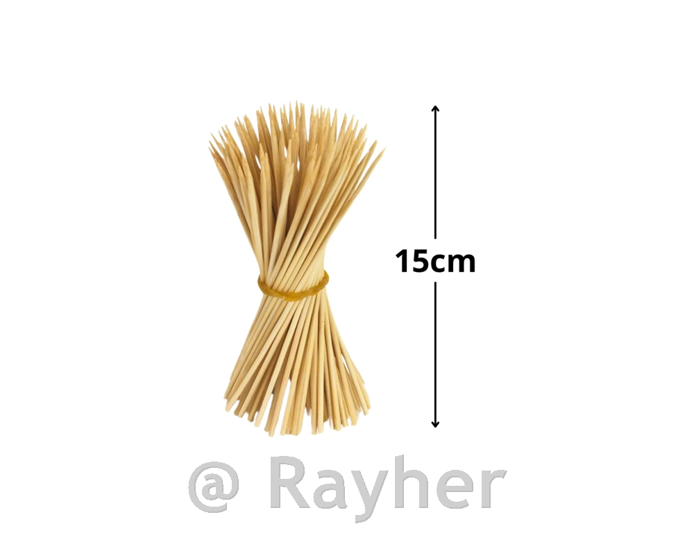 Lesene palčke 15cm, 100 kosov