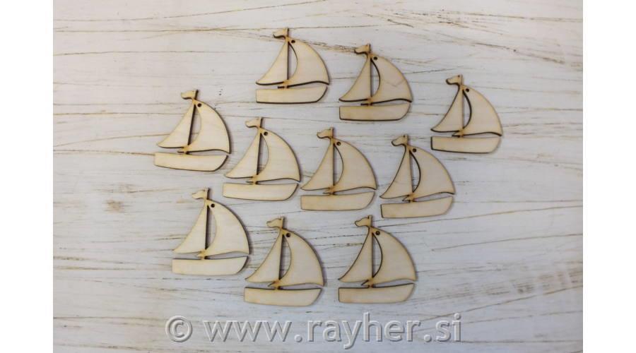 Leseni okraski, Jadrnice, set 10