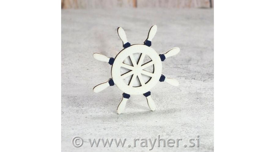 Wooden decor sailboat, set 10