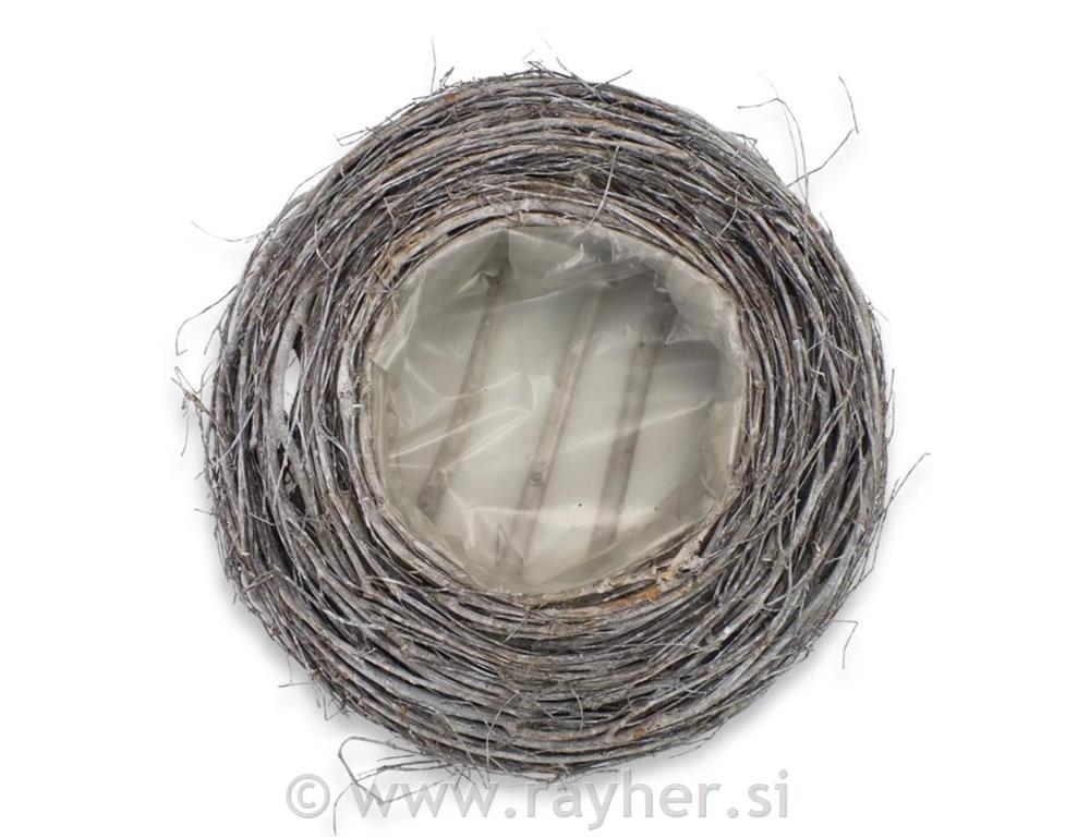 Pletena posoda iz vrbovega protja, 30 cm