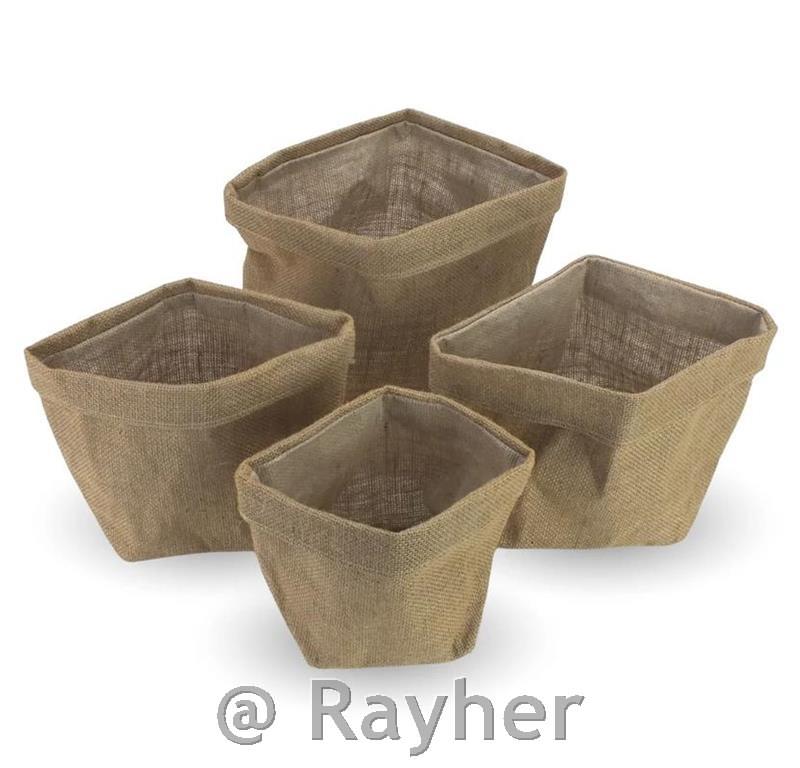 Vrečasti lonci, impregnirani, set 4
