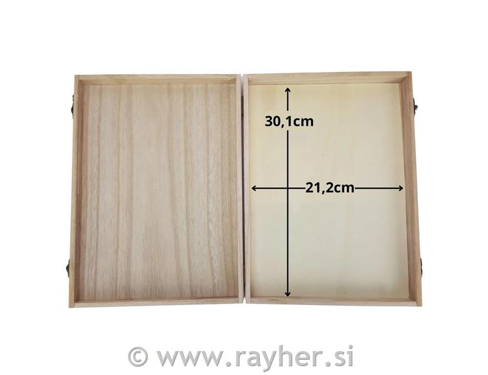 Wooden box A4