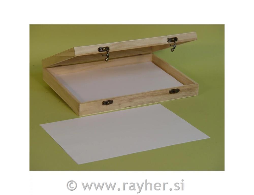 Wooden box A4