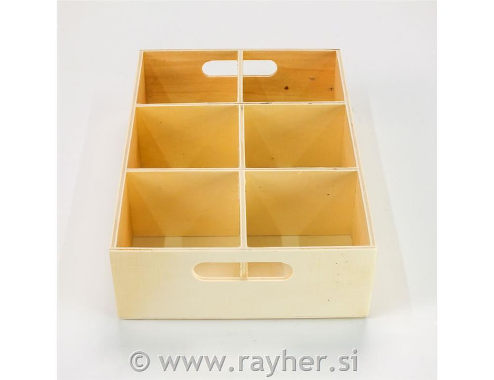 Wooden stork with baby 21cm