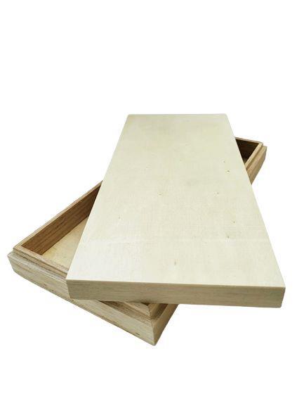 Lesena škatla 13,5x29x4cm