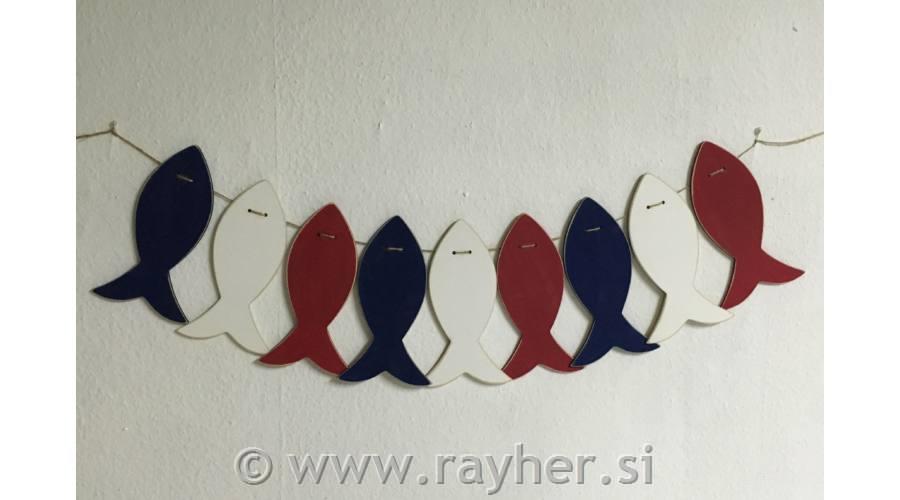 Leseni okras Riba, 18.5cm