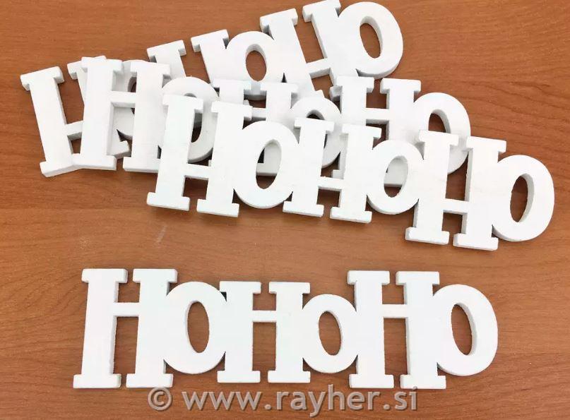 Leseni okras, HOHOHO, set 4, bel