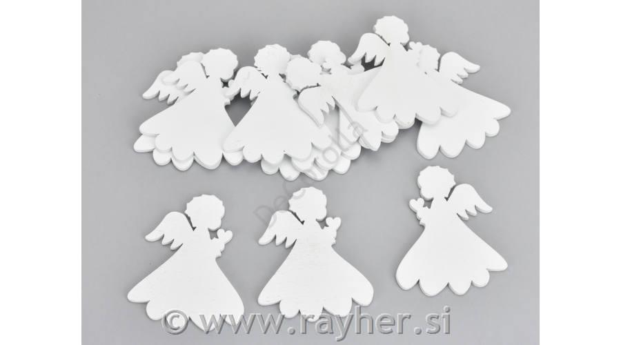 Wooden decor Angel, set 12