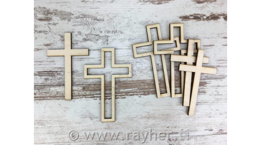 Wooden item 10cm set 6