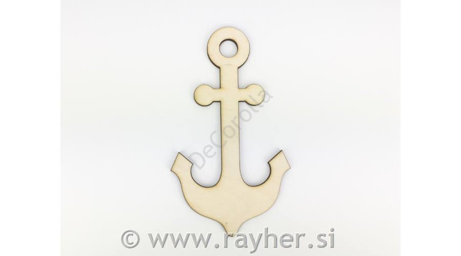 Wooden decor 15x8.5cm