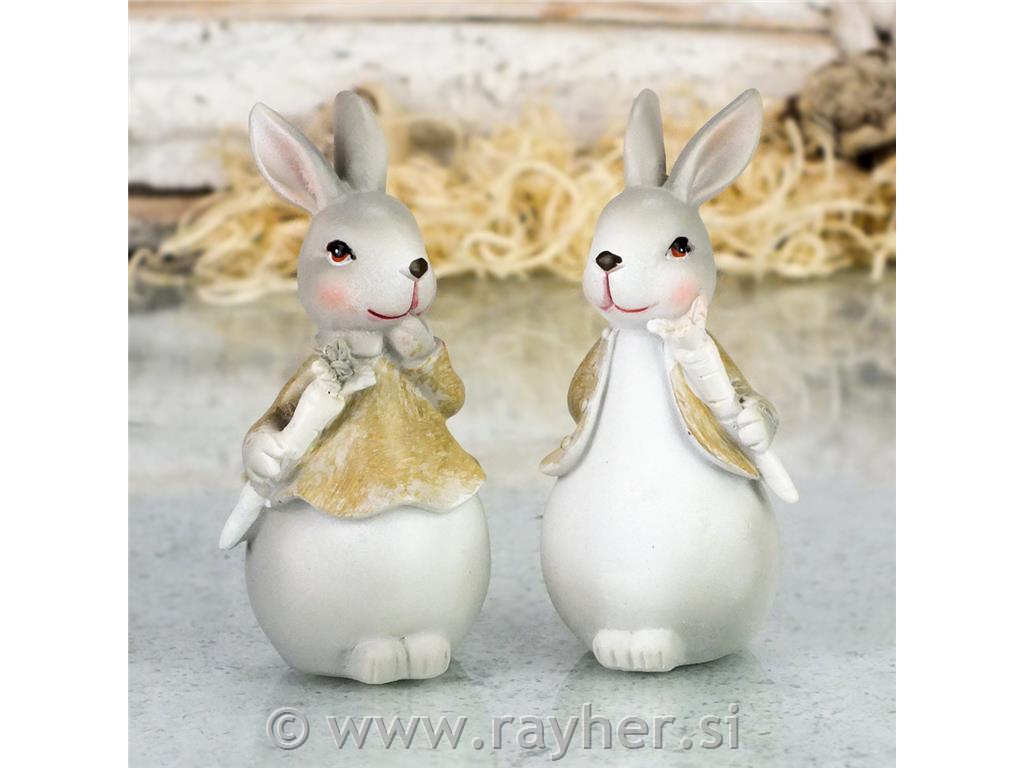 Zajček s korenčkom, 1 kos