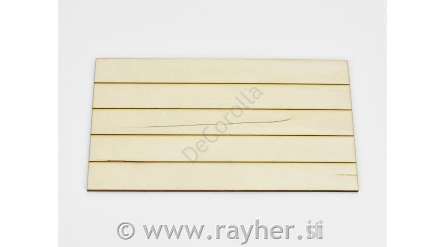 Lesena tabla, 12x20cm