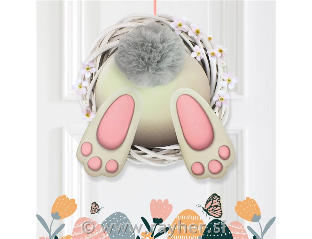 Leseni okras, Zajček s sivim cofom