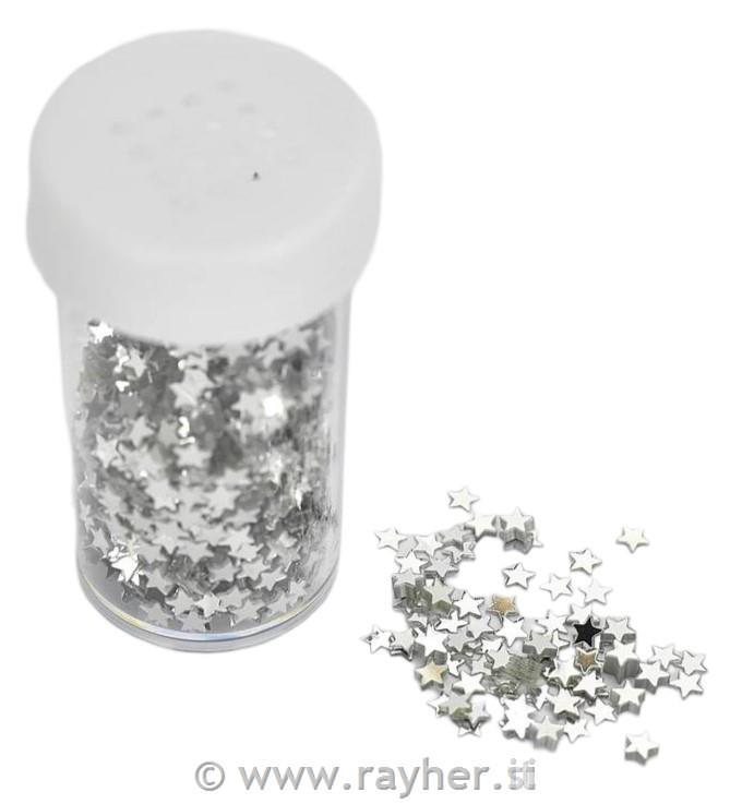 Zvezdice, srebrne, 30ml