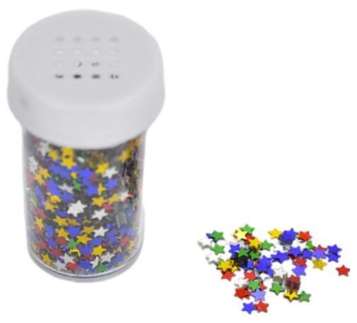 Mini stars, silver, 30g