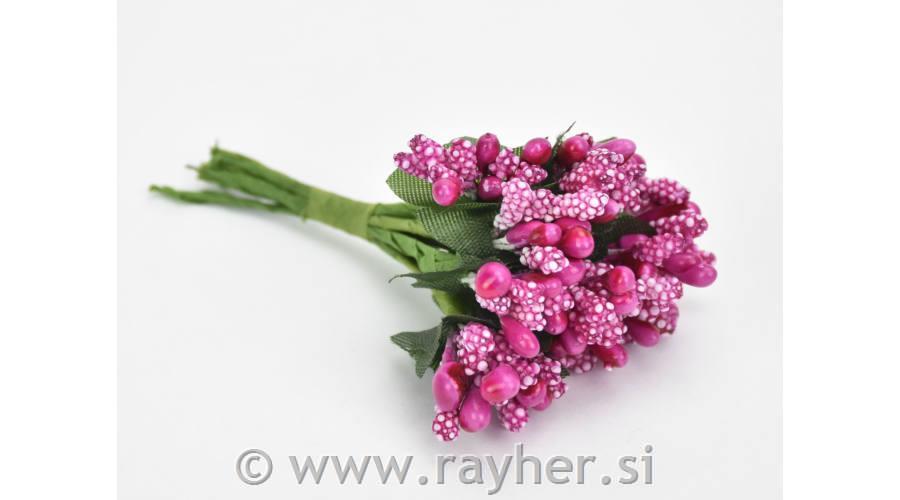 Pistils, magenta, 9cm