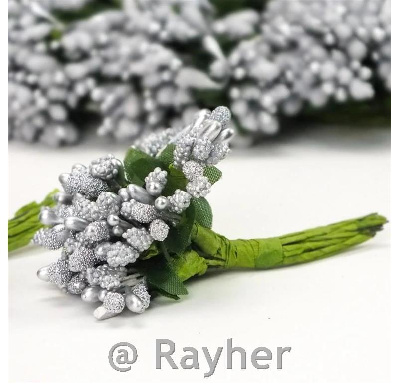 Stamens, silver, 9 cm