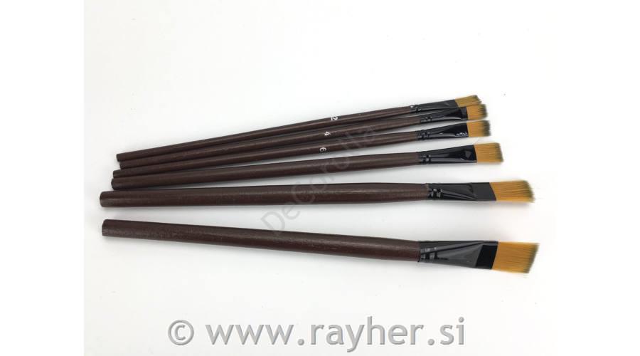 Čopiči, set 6, velikosti od 2 do 12