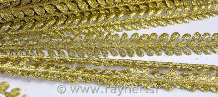 Klasje, zlato, 92 x 2,5 cm, 1 kos