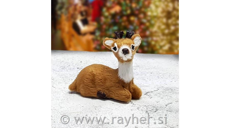 Jelenček ležeč, 6 cm, premium kvaliteta