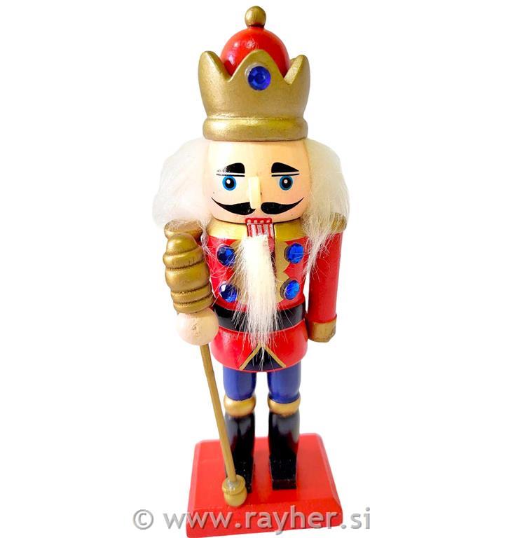 Hrestač, rdeč, 14 cm