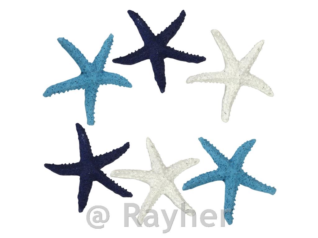 Okraski, Morske zvezde, set 6