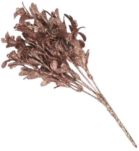 Jagodičevje v šopku, z bleščicami, bakreno