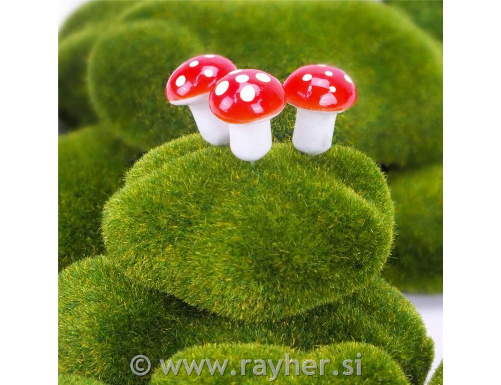 Okrasni mahovni kamni 15 kosov