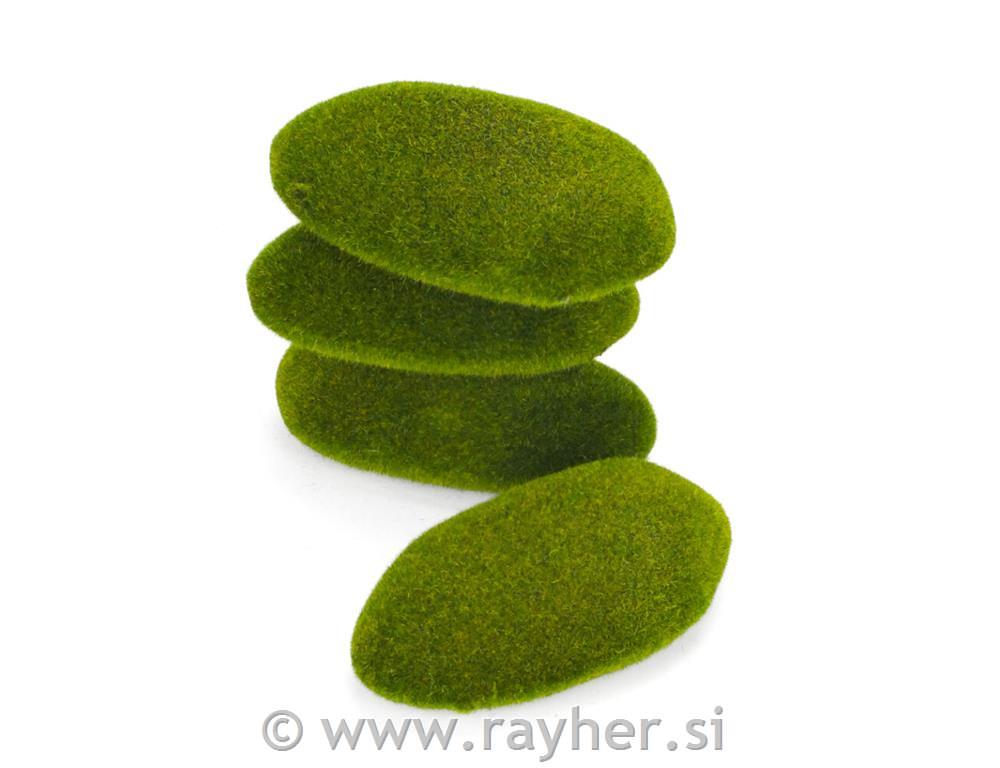 Okrasni mahovni kamni 4 kosov