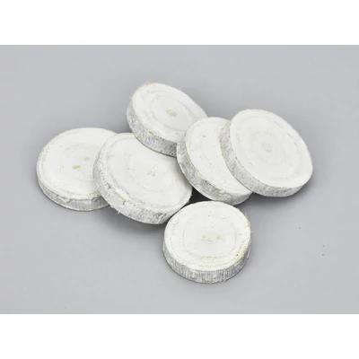 Beljeni okrasni lesni diski 0,5 kg