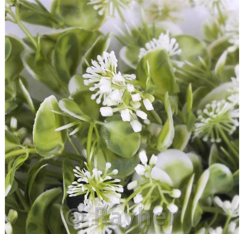 Venec z zelenjem in cvetovi, 37cm