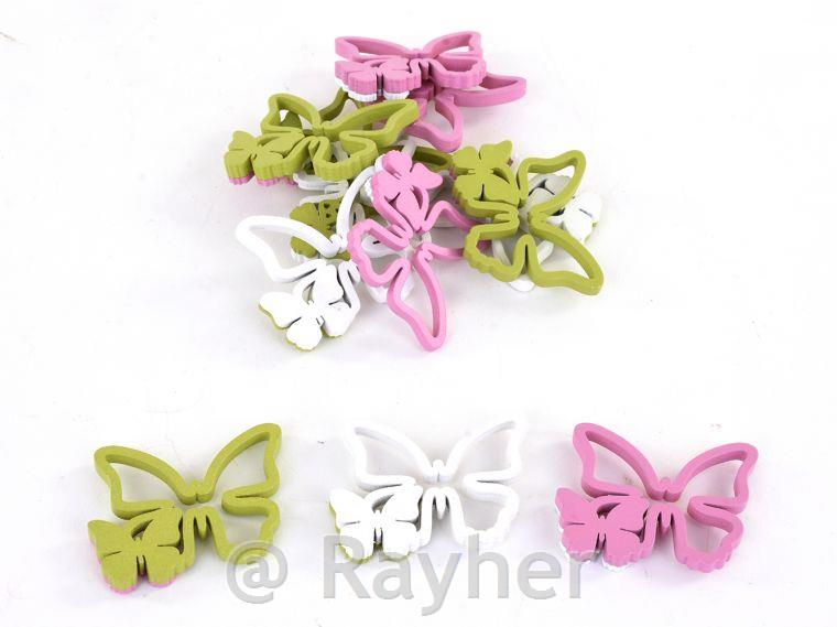 Leseni metulji set 12