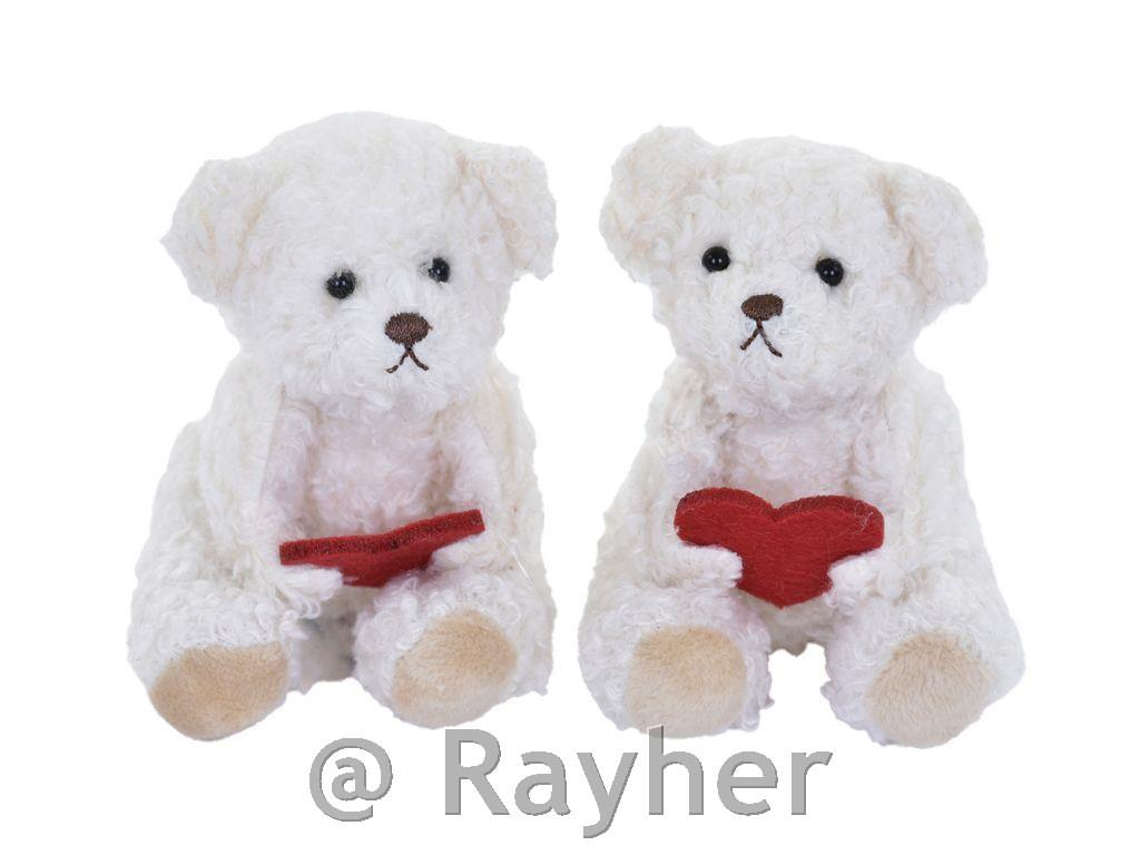 Medvedek s srčkom 9cm, 1 kos