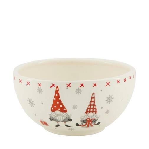 Porcelan skleda, Božična palčka, 13.7cm