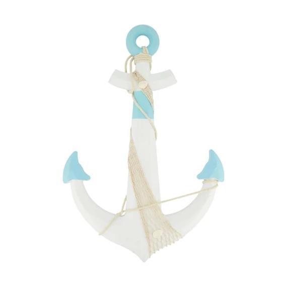 Morsko sidro, leseno, dekor, 58cm