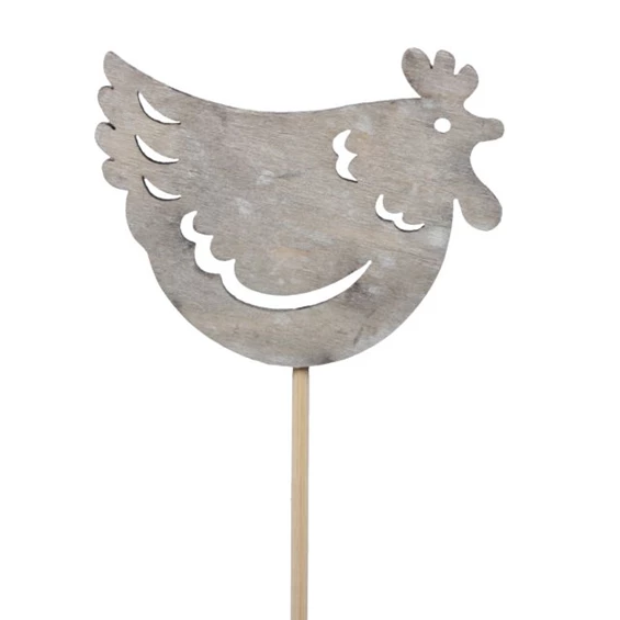 Kokoška na palici, 7 cm