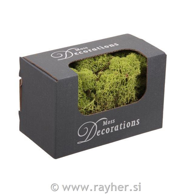 Mah dekorativni 50g, svetlo zelen