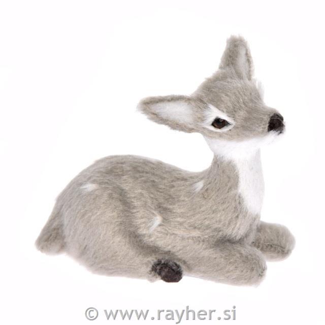 SRNICA, LEŽEČA, 6,5x3x6cm