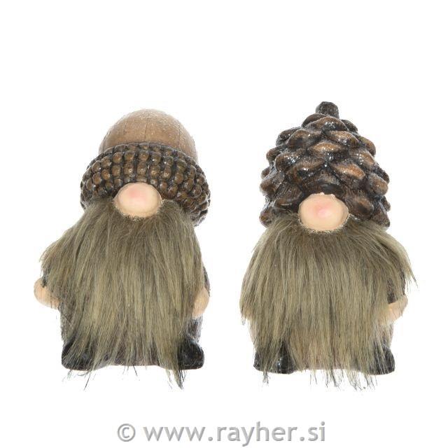 Božični palček želod ali storž, 10.5cm