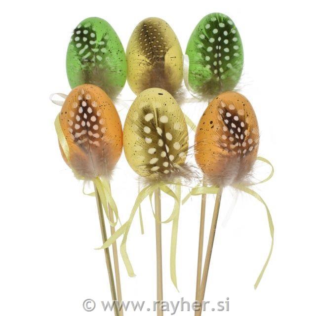 Jajce z perjem na palčki, 1 kos