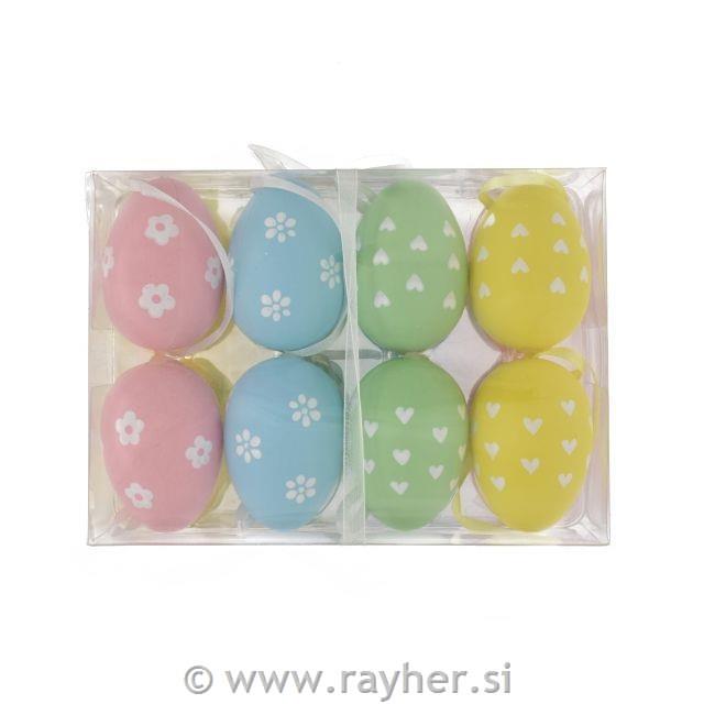 Jajca pastel, set 6