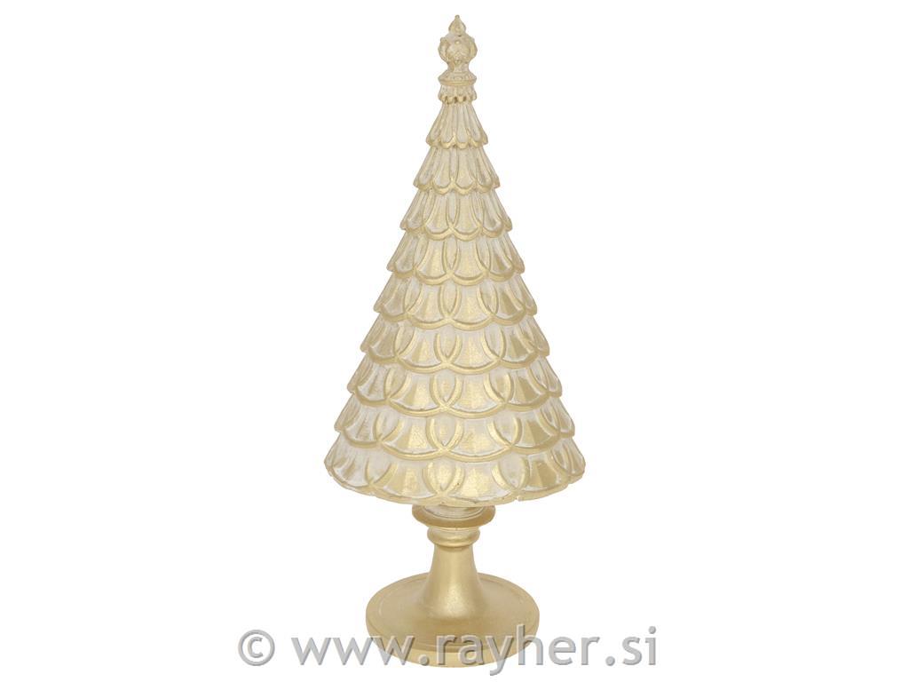 Smreka zlata na podstavku