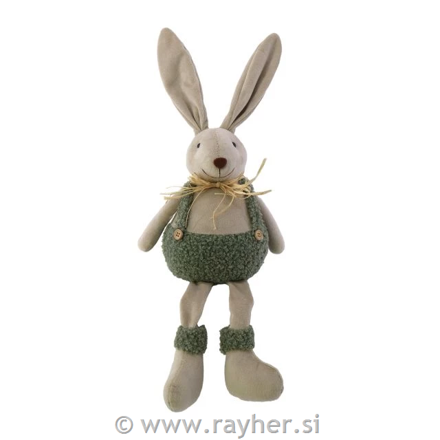 Zajček, višeče noge, 18x9x48 cm